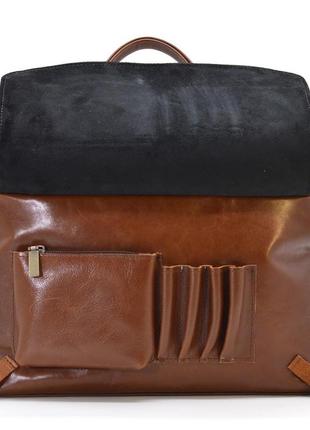 Кожаная мужская сумка цвета хеннесси tarwa gb-7120-3md2 фото