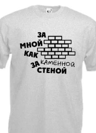 Футболка с ручной росписью акрилом 🌈