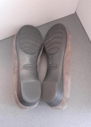 Scholl кожаные туфли балетки 38 г.8 фото