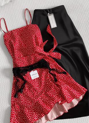 📎 платье красное на запах new collection ♥️1 фото