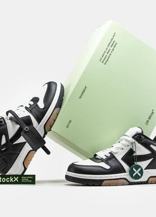 Off-white - out of office black white sneakers.2 фото
