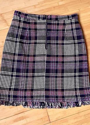 Твідова міні-спідниця 2