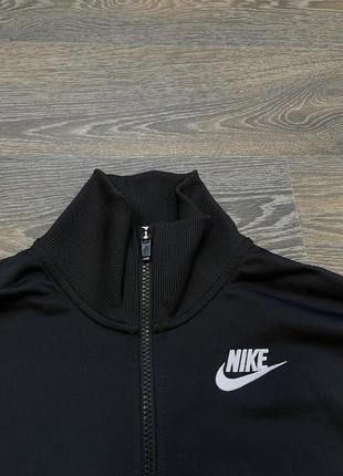 Оригінальне жіноче зіп худі nike на лампасах5 фото