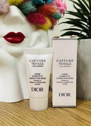 Оригинальный dior capture totale firming & wrinkle-correcting creme укрепляющий крем против морщин