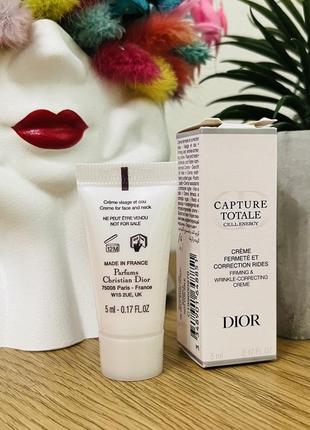 Оригинальный dior capture totale firming &amp; wrinkle-correcting creme укрепляющий крем против морщин2 фото