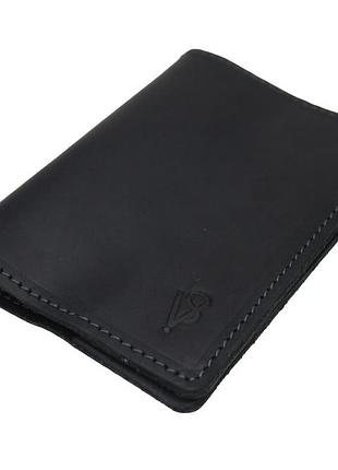 Обкладинка для паспорта шкіряна sullivan odp1 (3) чорна