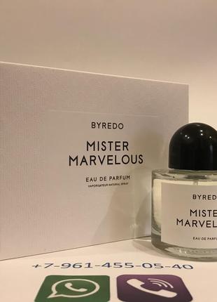 Byredo mister marvelous, парфум, ніша!