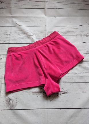 Розовые мягкие шорты от juisy couture2 фото