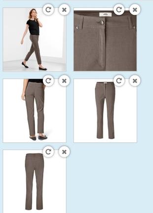 Стильні комфортні штани з бенгаліна, супер зручні! tchibo (німеччина), розмір 36 євро = 42-446 фото