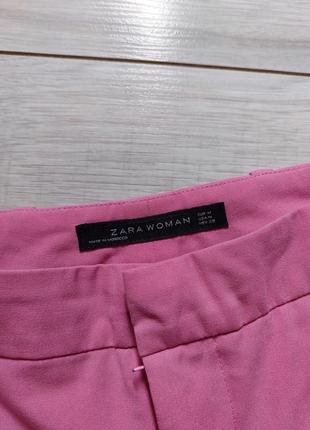 Стильные розовые брюки zara3 фото