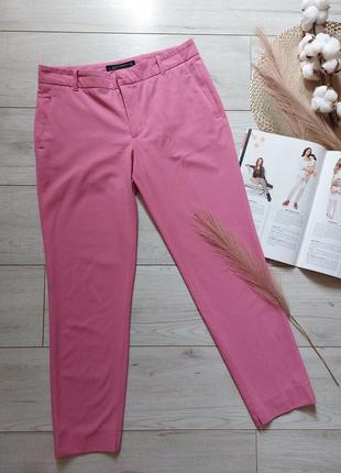 Стильні рожеві брюки zara