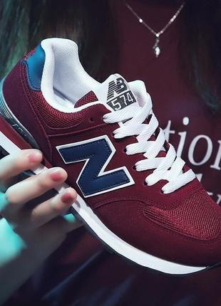 Женские кроссовки new balance 574 новые ui357 жіночі кросівки прекрасный подарок1 фото