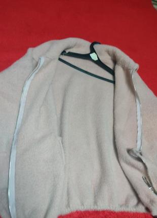 Пальто ангоровое альпака2 фото