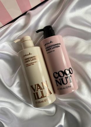 Лосьйон для тіла victoria’s secret pink coconut oil оригінал великий лосьйон з дозатором4 фото