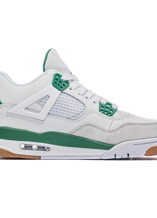 Nike air jordan 4 retro sb green2 фото