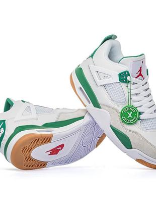 Nike air jordan 4 retro sb green4 фото