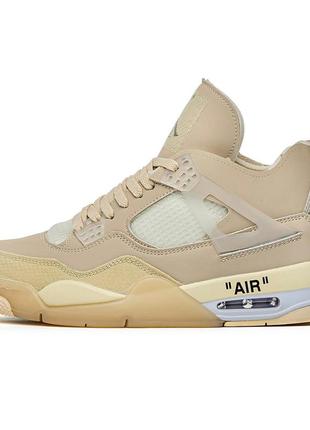 Nike air jordan 4 retro off-white sail