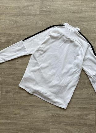 Спортивний світшот білосніжна кофта з кишенею спортивна для тренування бігу nike hoodie dry4 фото
