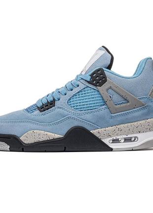 Nike air jordan 4 retro university blue2 фото