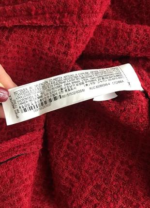 Zara пиджак-платье из фактурной ткани4 фото
