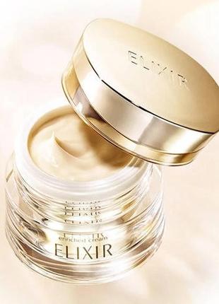 Антивозрастной ночной крем shiseido elixir superieur enriched cream tb, 45 мл., япония