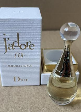 Christian dior jadore lor essence de parfum парфюмированная вода 3.5ml