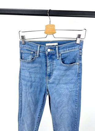 Джинсы с высокой посадкой levis, оригинальные, skinny4 фото