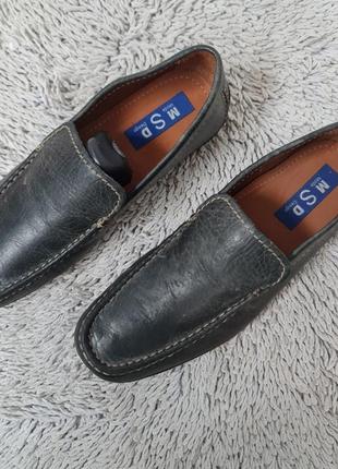 Мужские мокасины туфли натуральная кожа s&g лондон 40р. b0236 фото