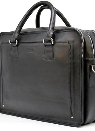 Ділова сумка-портфель із натуральної шкіри ta-4666-4lx tarwa