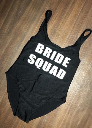 Слитный купальник bride squad3 фото