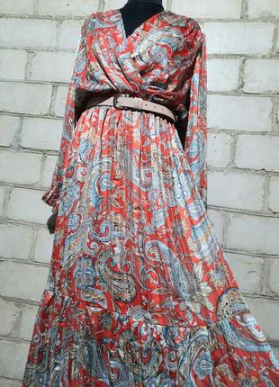 Винтажное платье миди2 фото
