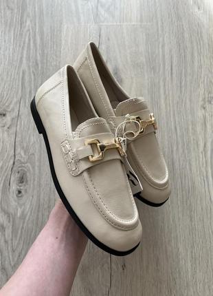 Лоферы zara 34