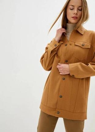 Куртка, сорочка оверсайз benetton