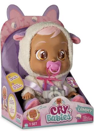 Інтерактивна лялька toys cry babies lammy doll плакса ламі 31 см1 фото