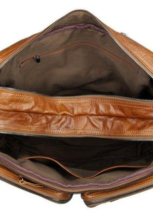 Кожаная сумка трансформер: рюкзак, бриф, сумка 7014b9 фото