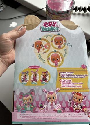 Інтерактивна лялька toys cry babies lammy doll плакса ламі 31 см5 фото