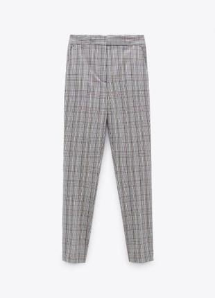 Отличные брюки в клетку от zara