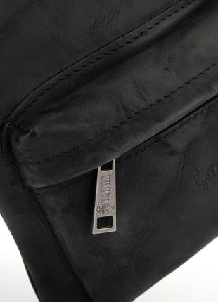 Рюкзак слинг через плечо, рюкзак моношлейка ra-6501-4lx бренд tarwa из лошадиной кожи4 фото