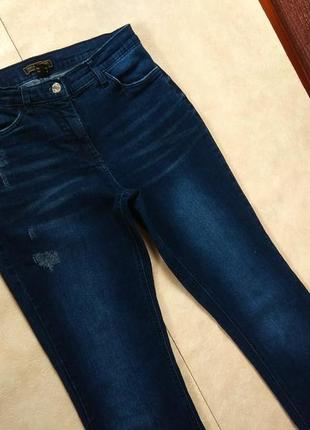 Брендовые джинсы клеш с высокой талией bonprix, 12 размер.8 фото