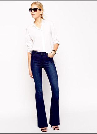 Брендовые джинсы клеш с высокой талией bonprix, 12 размер.1 фото
