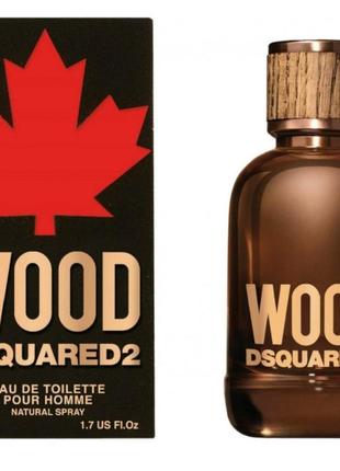 Оригінал dsquared 2 wood pour homme 50 ml ( дискваред 2 вуд пур хом ) туалетна вода