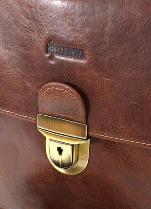 Шкіряний чоловічий портфель на два відділення tarwa gb-2067-4lx5 фото