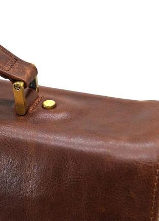 Шкіряний чоловічий портфель на два відділення tarwa gb-2067-4lx10 фото