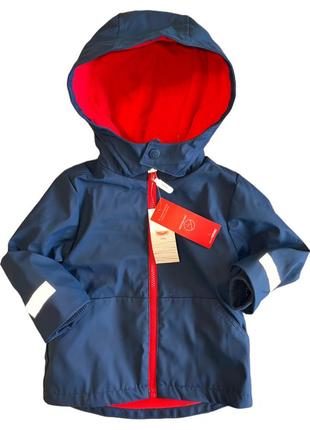 Куртка дождевик для мальчика утепленная 80 86 cool club