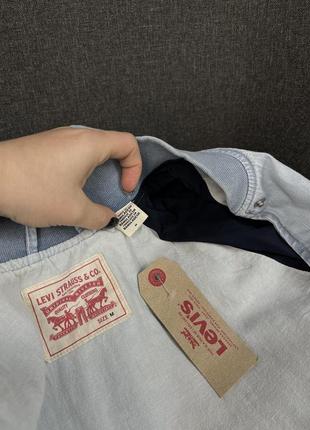 Новый крутой джинсовый бомбер levi’s kora bomber4 фото