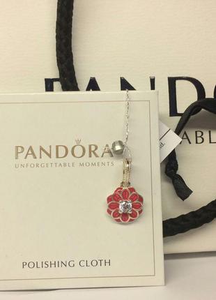 Pandora шарм восточный цветок №791829cz серебро 925 пандора оригинал