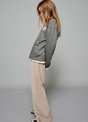 Реглан, лонгслив zara 4
