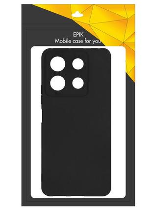 Чохол tpu epik black full camera для xiaomi redmi note 13 4g3 фото