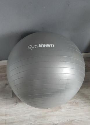 М"яч для фітнесу fitball 65 см gymbeam, сірий