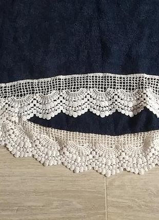 Свитер с ажурным низом 2